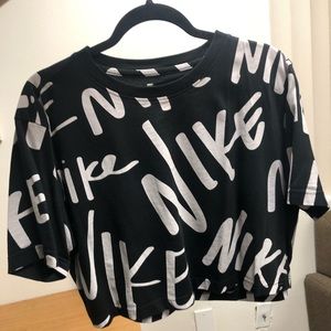 Nike Logo Crop Top